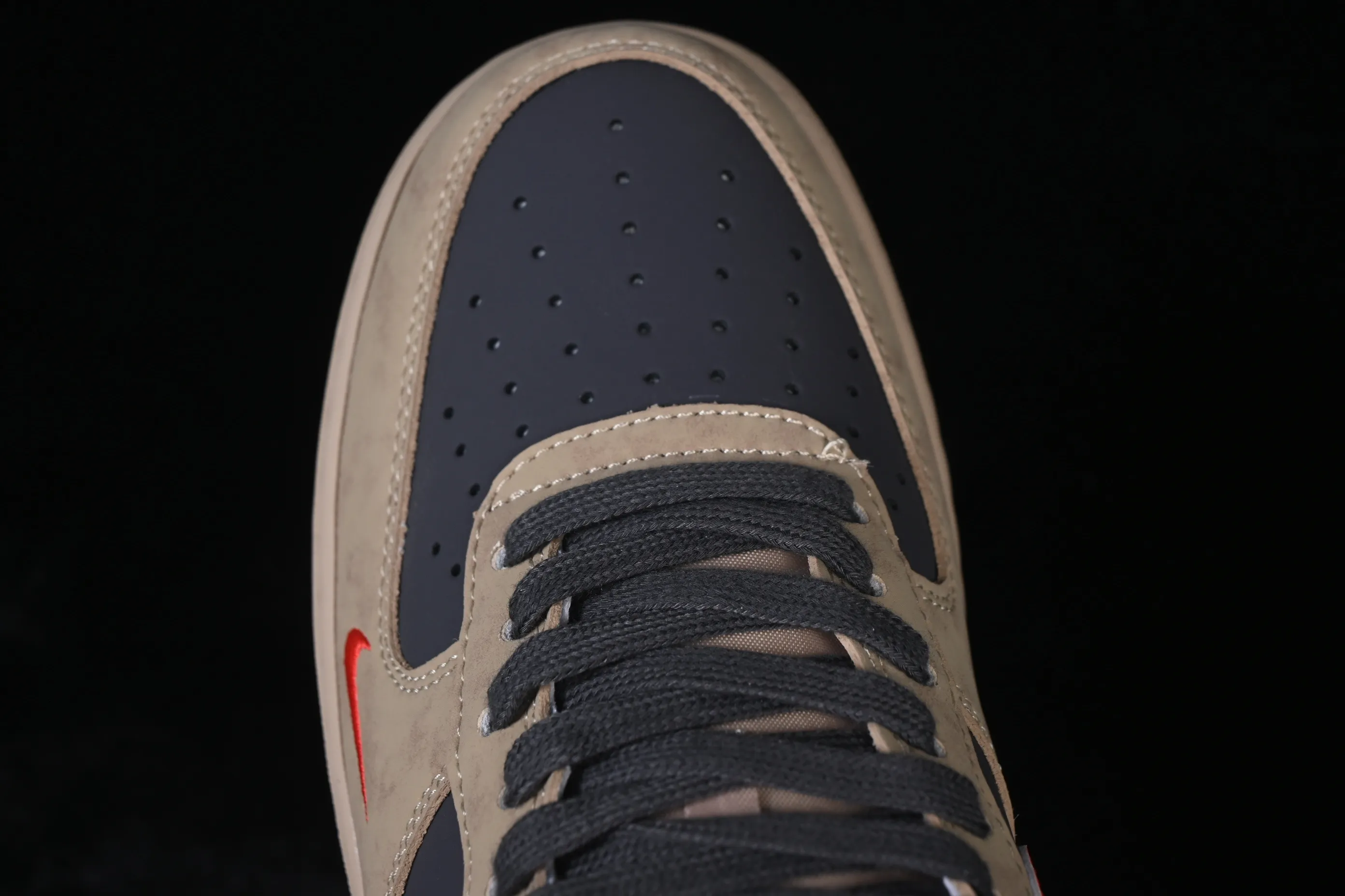 All categories Nk Air Force 1 Air Force series Nk Air Force 1 Low Air Force low-top Nike Air Force 1'07 Low Year of the Horse limited edition Mocha brown red Air Force 1 low-top casual sneakers KD1688-002